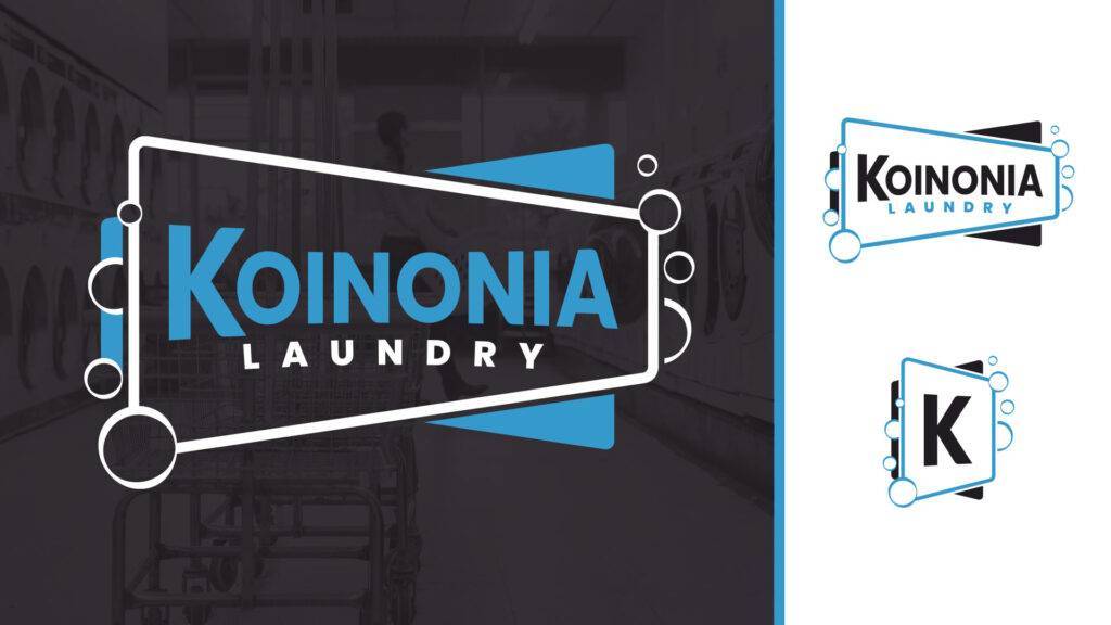 Koinonia Laundry Logo Design Billings Montana