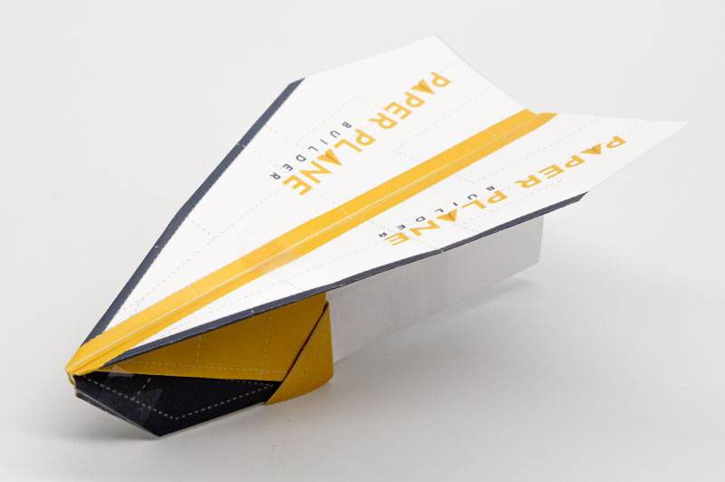 Paper Airplane with Logo Design