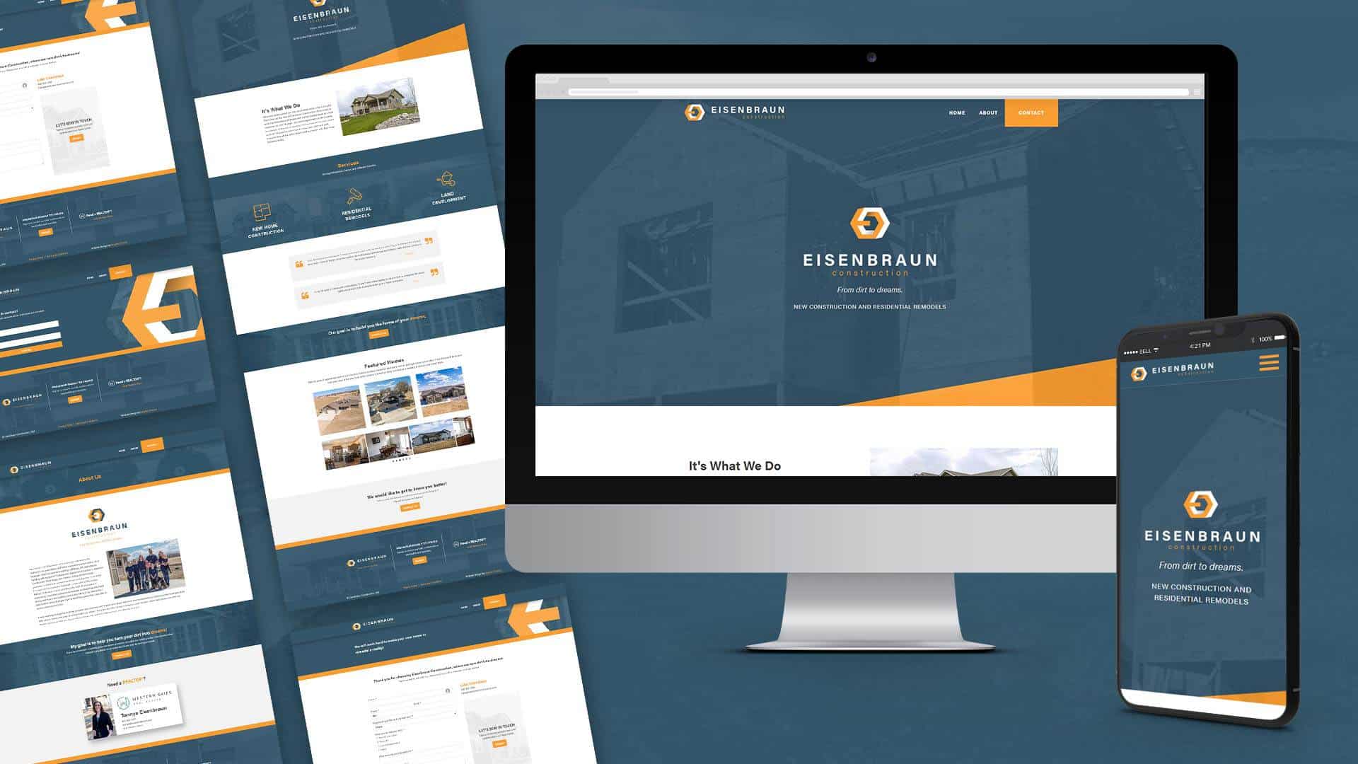 Eisenbraun Construction Website Creation